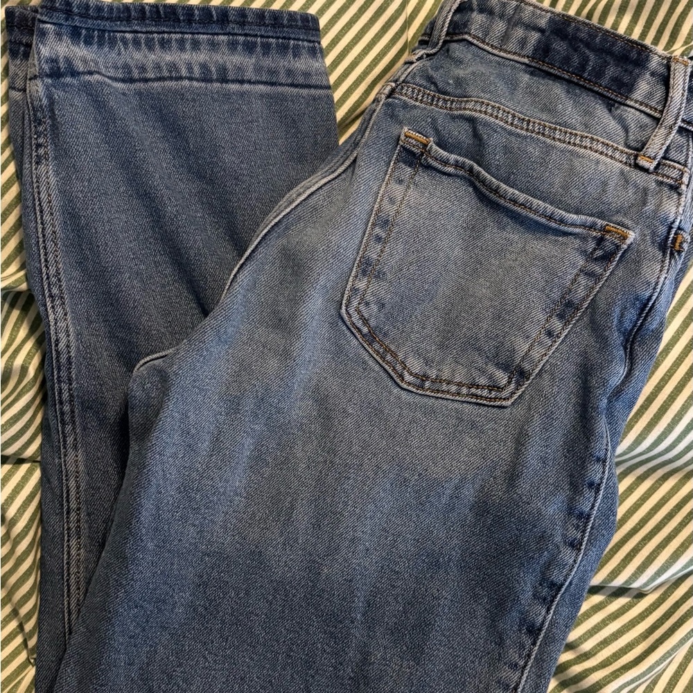 Classic Blue Denim Dad Jean